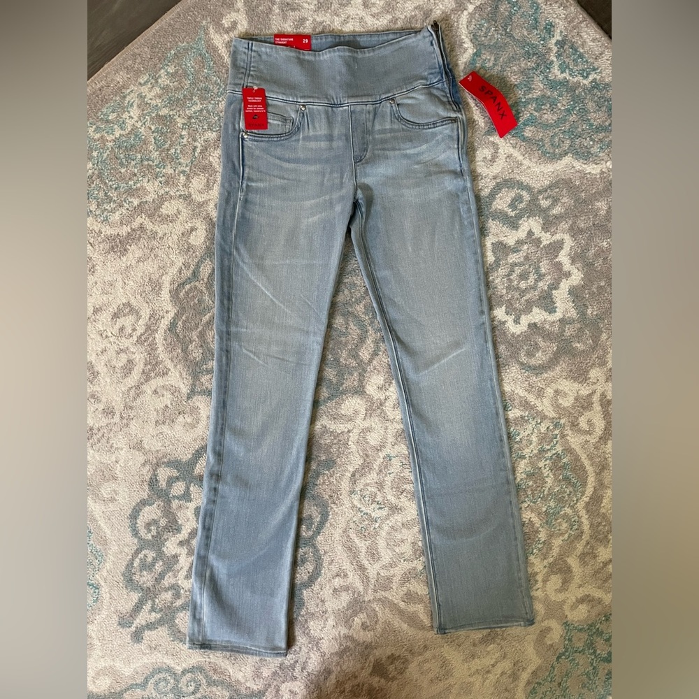 Spanx Light wash Denim Skinny pants